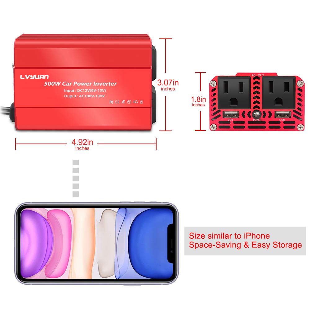 LVYUAN M0512R Power Inverter