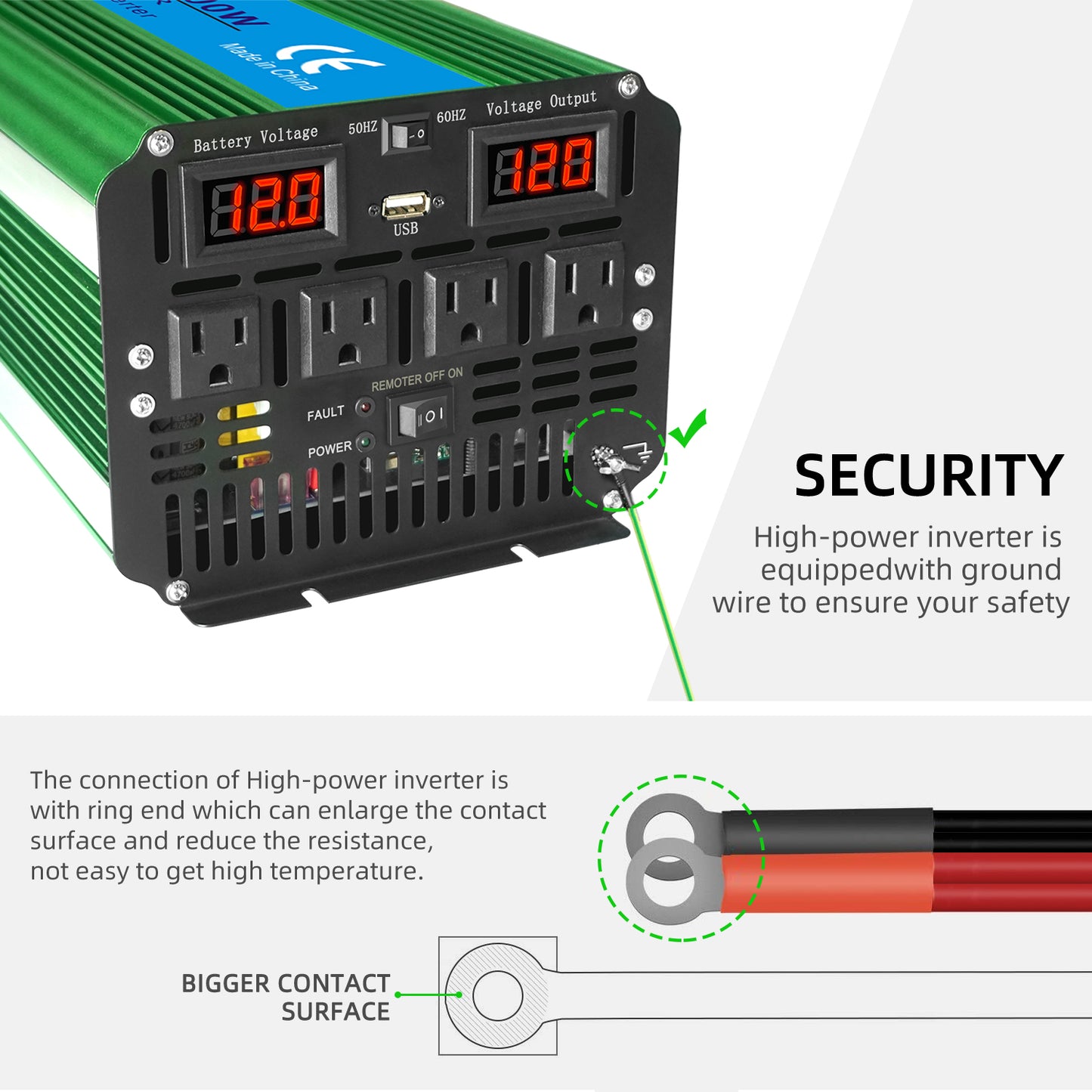 LVYUAN P4012EG Power Inverter