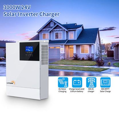 LVYUAN SHP3024CC80 Solar Hybrid Inverter