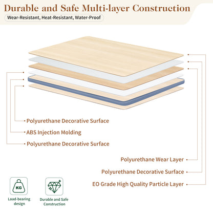 Kids Study Desk and Chair Set, LVYUAN Height Adjustable Children School Study Drawing Desk, Ergonomic Kids Table Desk and Chair Set with Storage Drawer, Hook, Bracket, Pen Slot for Ages 3-18 Gray