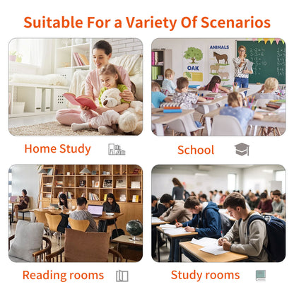 Kids Study Desk and Chair Set, LVYUAN Children School Study Drawing Desk Chair Height Adjustable Kids Table Desk and Chair Set with Storage Drawer, Hook Blue