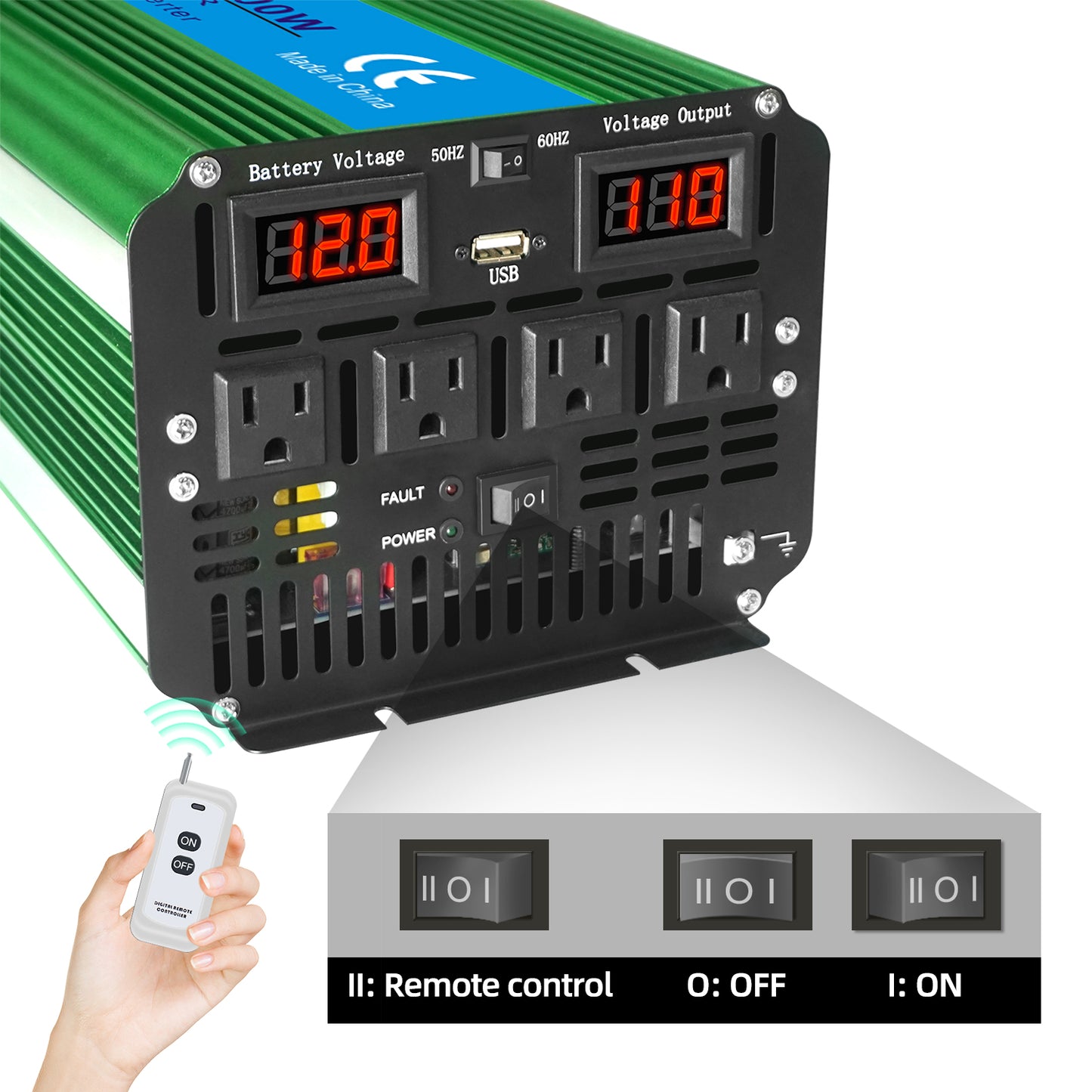 LVYUAN P4012EG Power Inverter