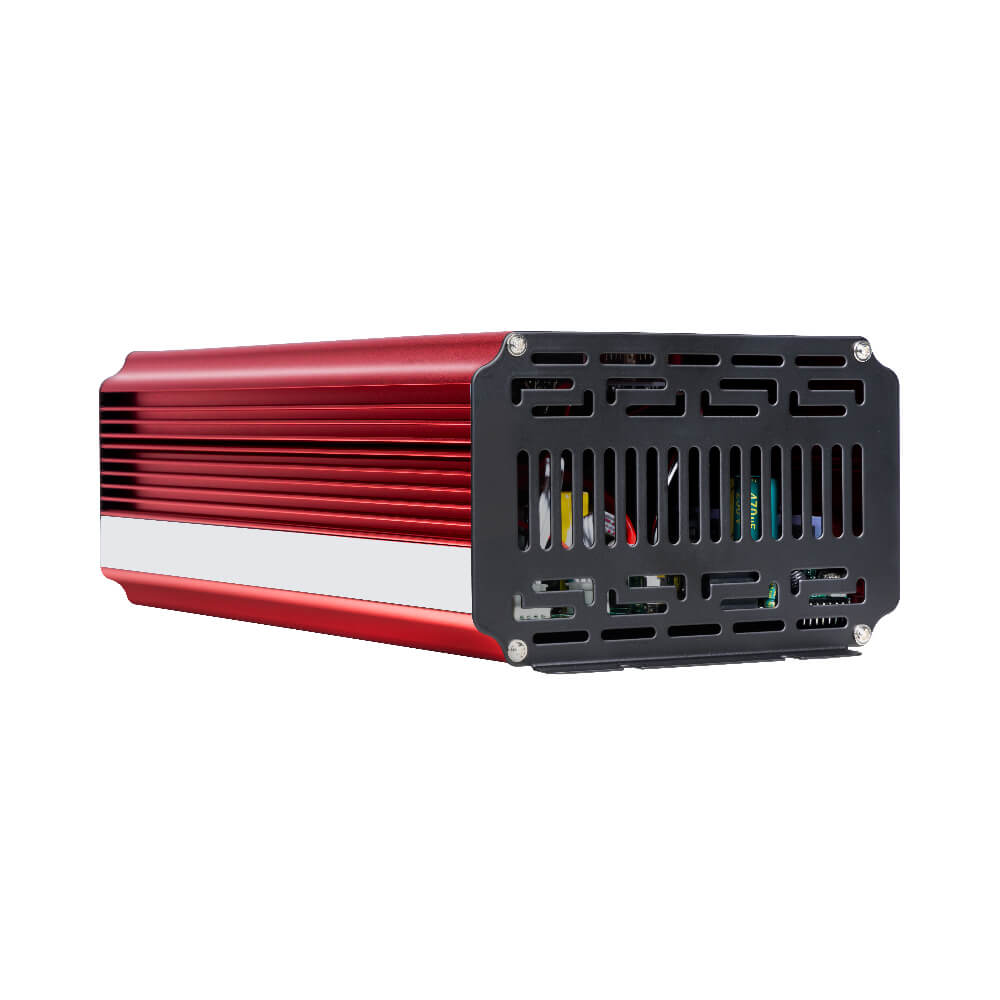 2500W Power Inverter DC 12V à AC 230V avec écran LCD 4 USB