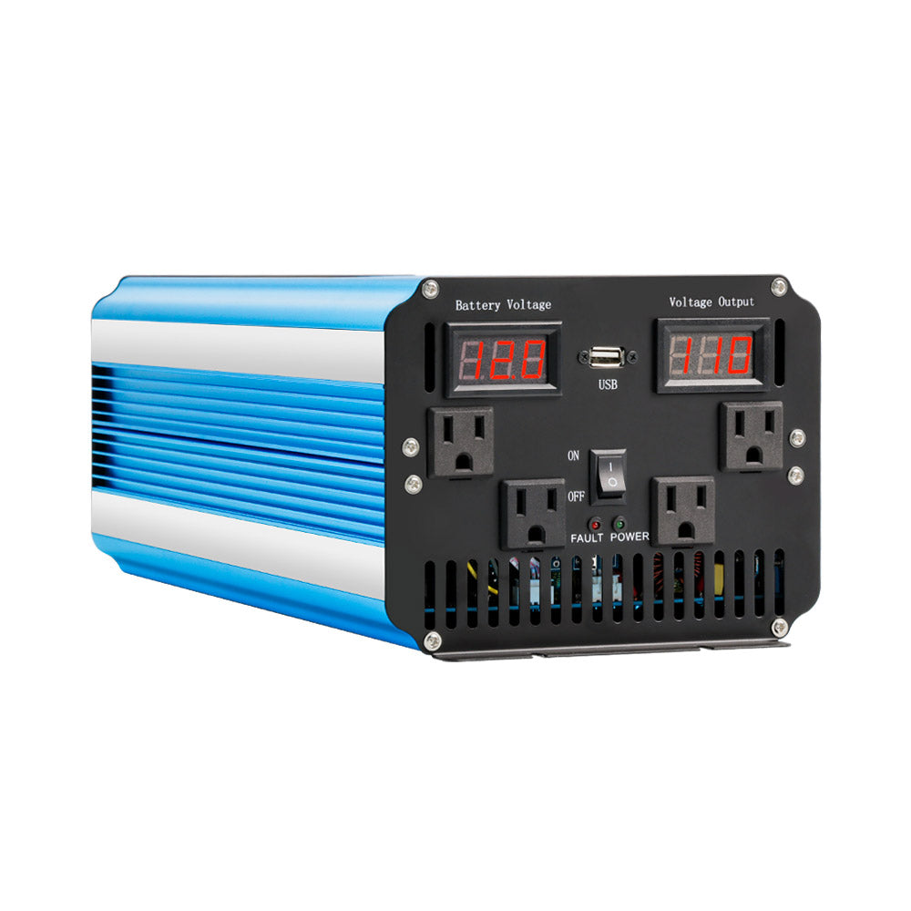 GMtech GM2020 12V 230V 2000W 20A MPPT alles in een omvormer - GM GMtech GM2020 12V 230V 2000W 20A MPPT alles in een omvormer - GM