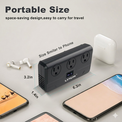 LVYUAN 220V to 110V Voltage Converter 