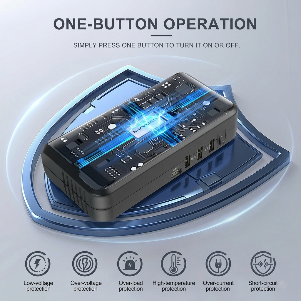 LVYUAN 220V to 110V Voltage Converter for International Travel, 250W Step Down Transformer