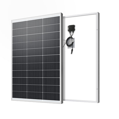 LVYUAN 100W Portable Monocrystalline Solar Panel 2PCS