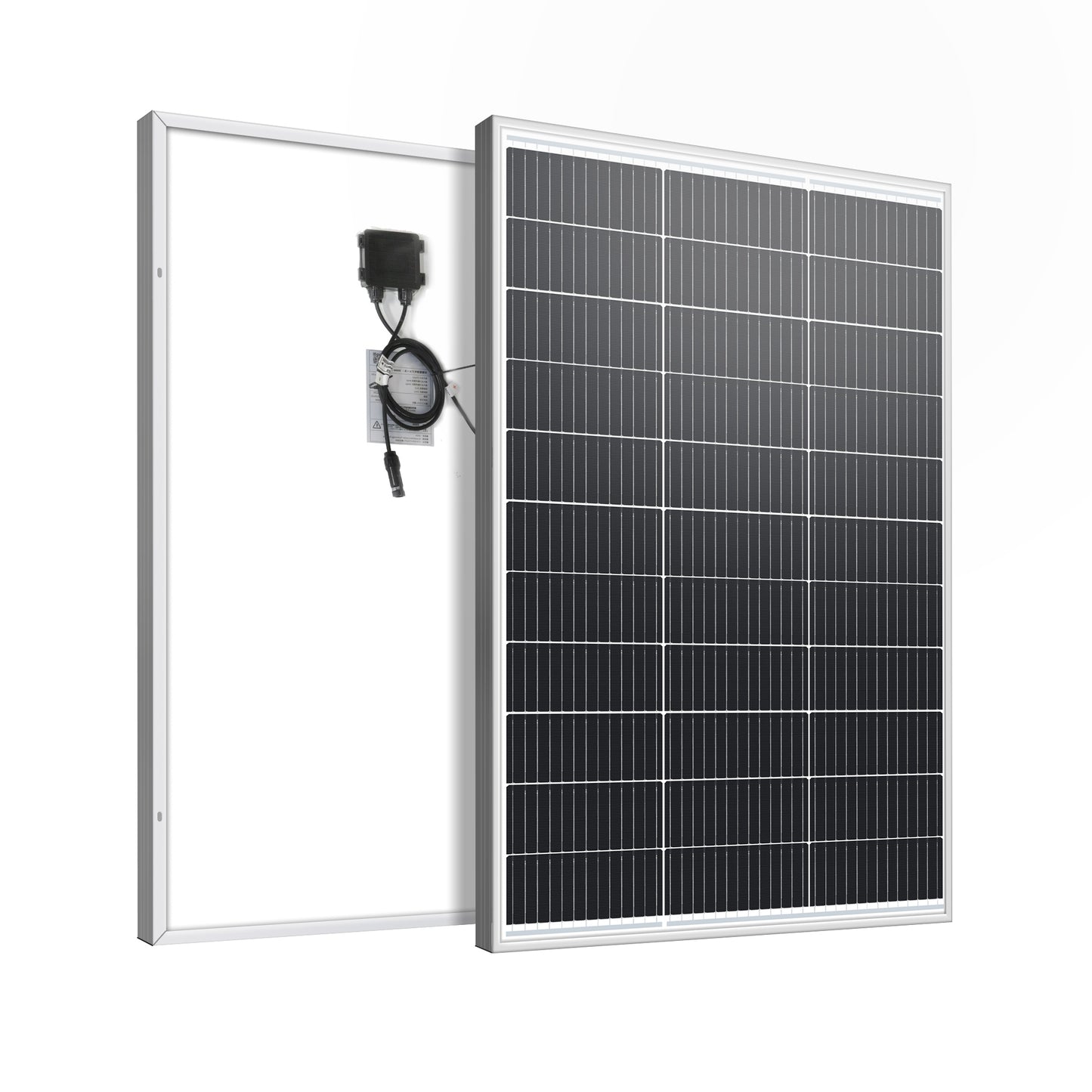 LVYUAN 100W Portable Monocrystalline Solar Panel 2PCS