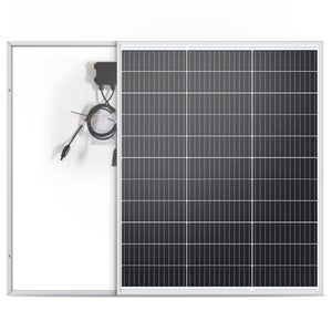 LVYUAN 100W Portable Monocrystalline Solar Panel 2PCS