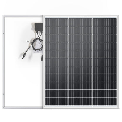 LVYUAN 100W Portable Monocrystalline Solar Panel 2PCS