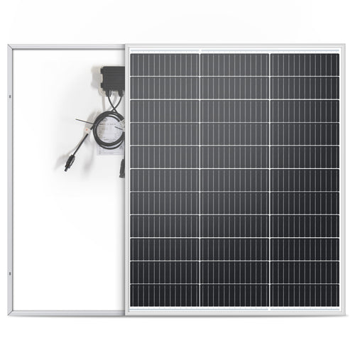 LVYUAN 100W Portable Monocrystalline Solar Panel 2PCS