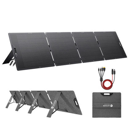LVYUAN 400W Foldable Solar Panel 48V ETFE Monocrystalline Solar Charger