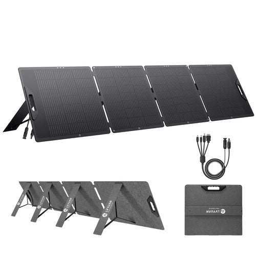 LVYUAN 300W Portable Foldable Solar Panel Charger for Power Stations