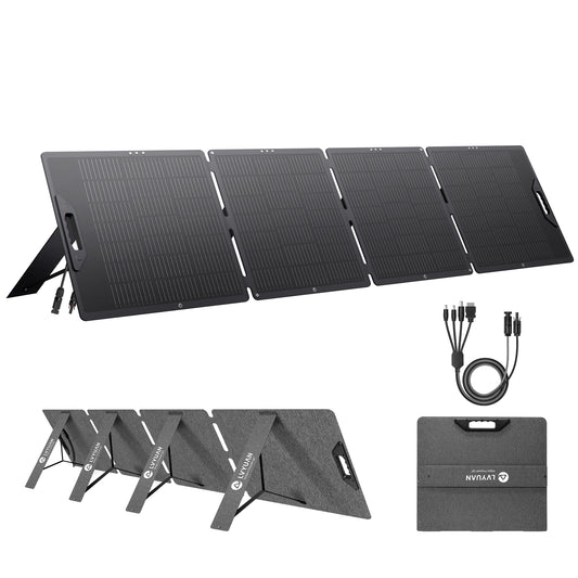 LVYUAN 300W Portable Foldable Solar Panel Charger for Power Stations