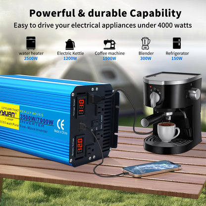 LVYUAN P3512US Power Inverter