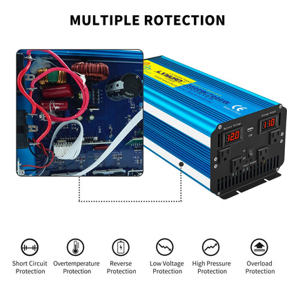 LVYUAN P3512US Power Inverter