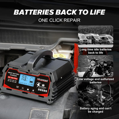40A smart battery charger product image 5