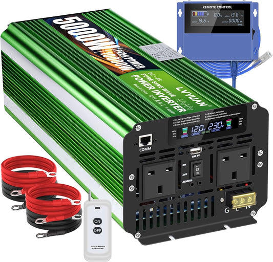 LVYUAN F-5000P 5000W pure sine wave power inverter