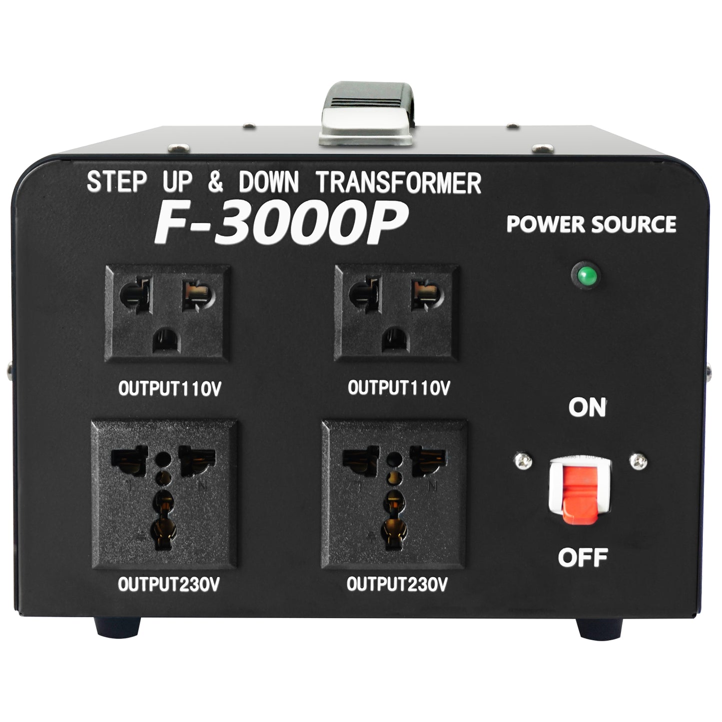 LVYUAN 3000-Watt-Leistungswandler von 110 V Wechselstrom auf 220 V, Aufwärts- und Abwärtstransformator