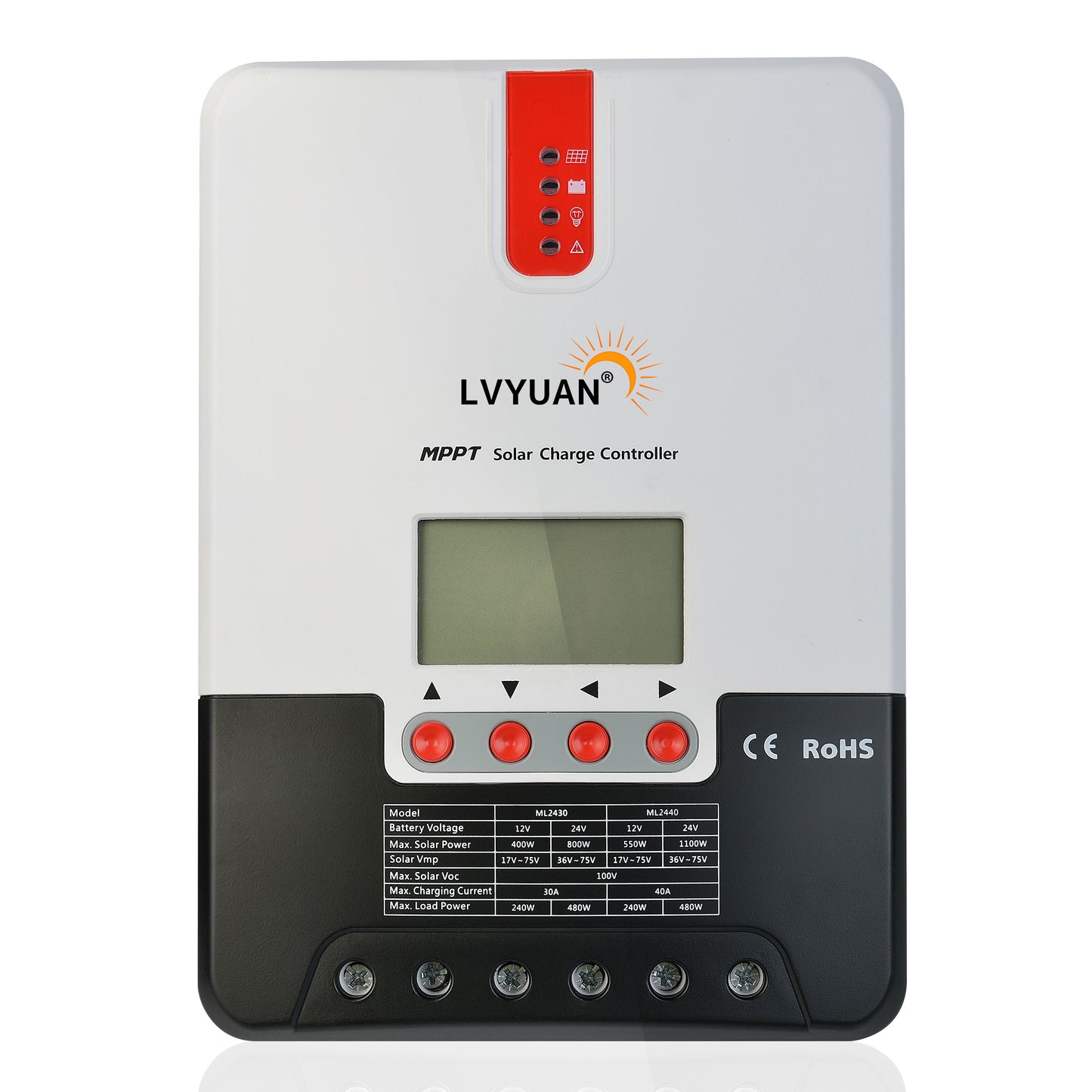 LVYUAN SCC40 MPPT Solar Charge Controller