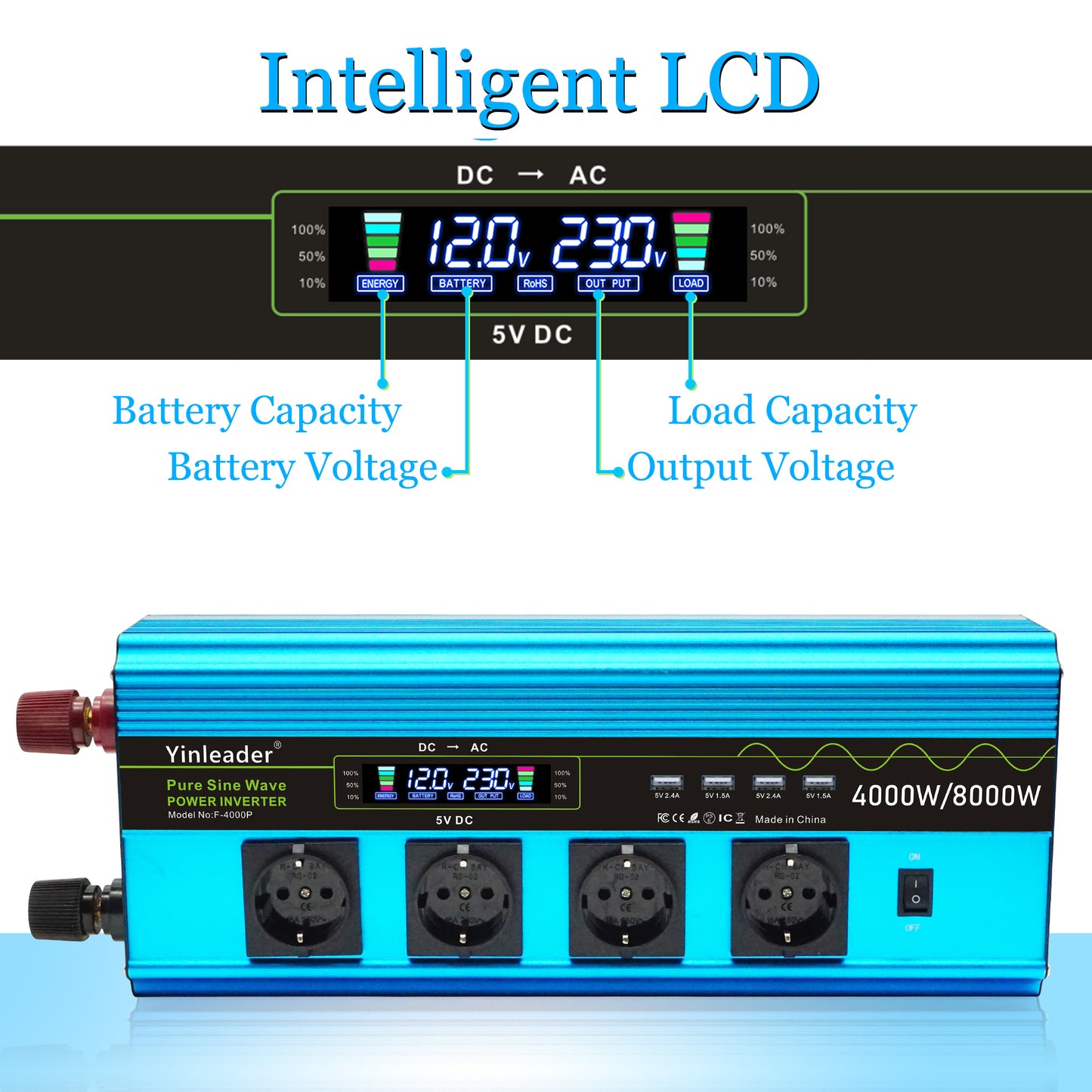 LVYUAN P4012CU Power Inverter