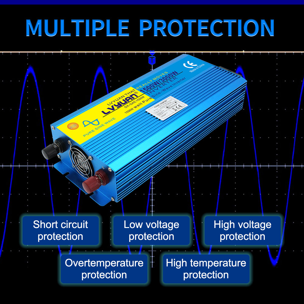 LVYUAN P1512EU Power Inverter