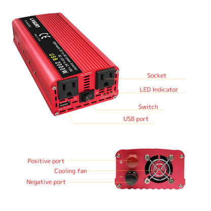 LVYUAN M1012R Power Inverter