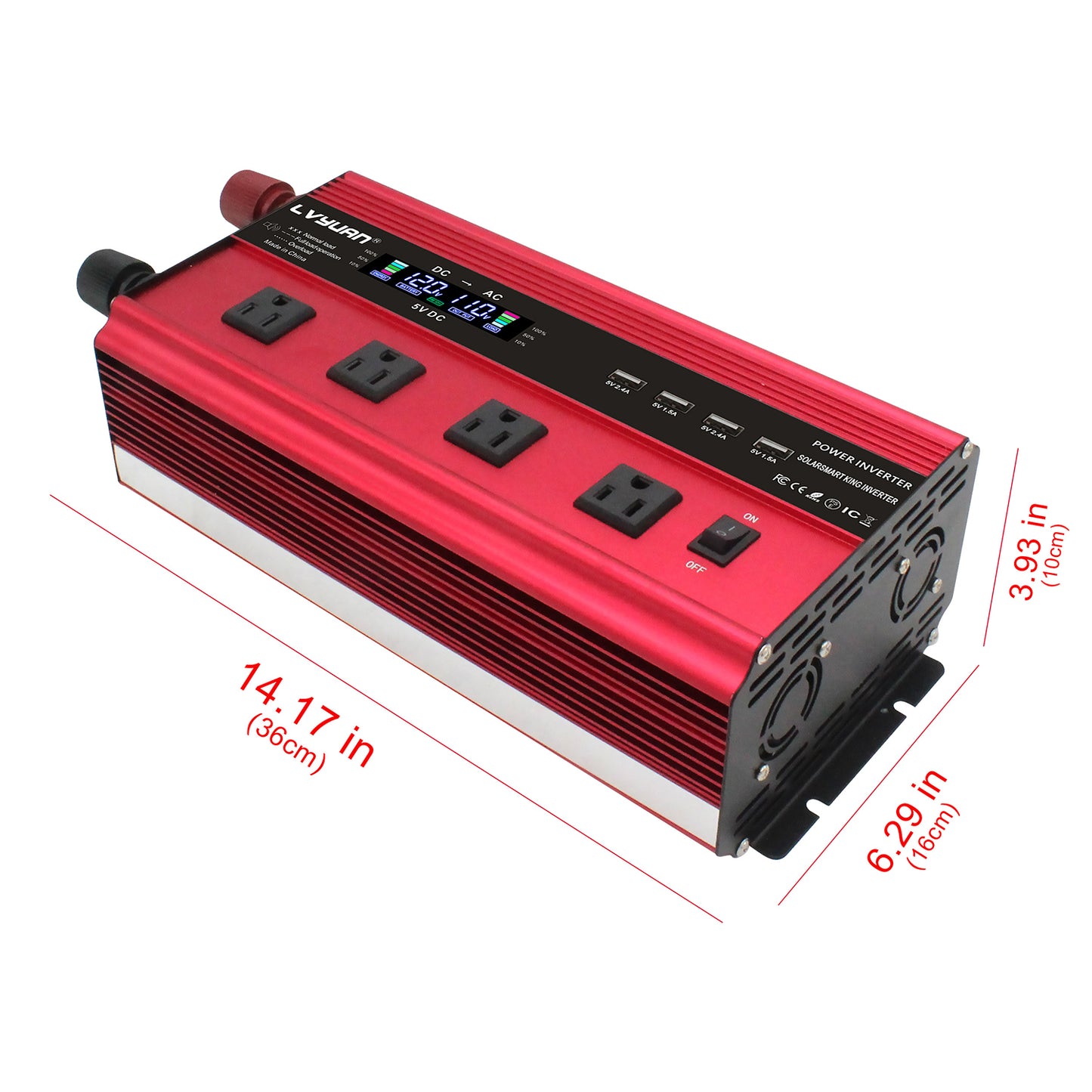 LVYUAN M2012CR Power Inverter