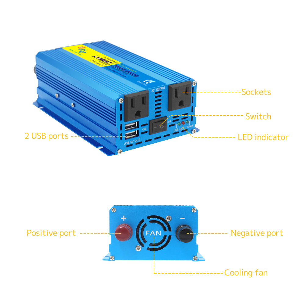 LVYUAN P1024U Power Inverter