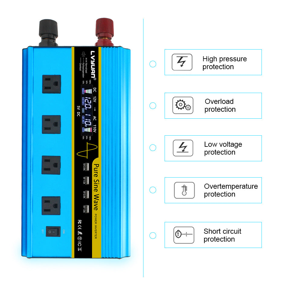 LVYUAN P3012CU Power Inverter