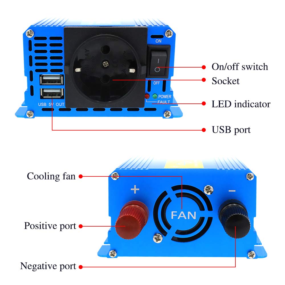 LVYUAN P0512U Power Inverter